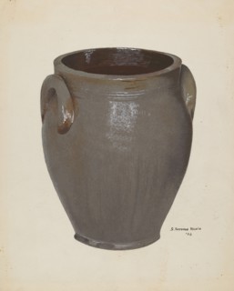 Stoneware Crock, 1936. Creator: Jerome Hoxie.