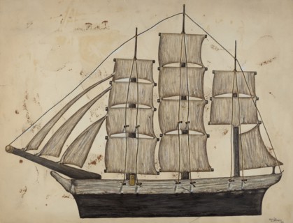 Pa. German Ship, 1938. Creator: Marie Lutrell.
