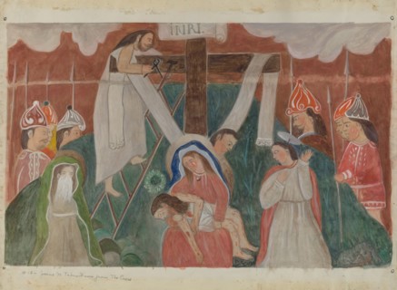 Station of the Cross No. 13: "Jesus is Taken Down from the Cross, c. 1936. Creator: William Herbert.