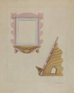 Missal Holder, c. 1939. Creator: Gordena Jackson.