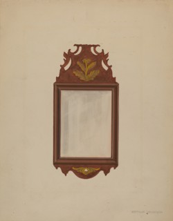 Mirror, c. 1936. Creator: Arthur Johnson.