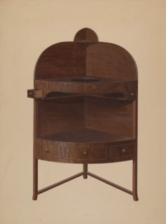 Washstand, c. 1939. Creator: Henry Moran.