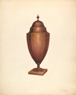 Knife and Spoon Box, c. 1938. Creators: Arsen Maralian, Ernest Busenbark.