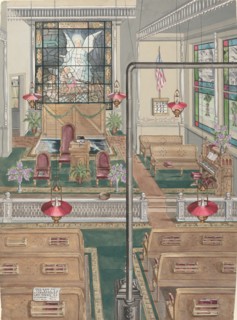 Baptist Church, 1901, 1935/1942. Creator: Perkins Harnly.