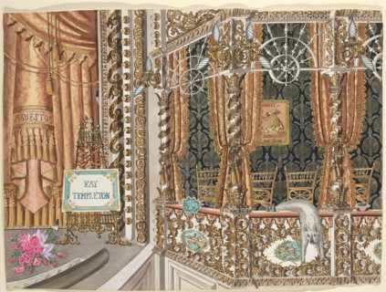 Theatre Box, 1892, c. 1947. Creator: Perkins Harnly.