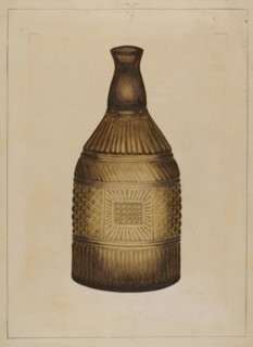 Decanter, 1935/1942. Creator: Nicholas Amantea.