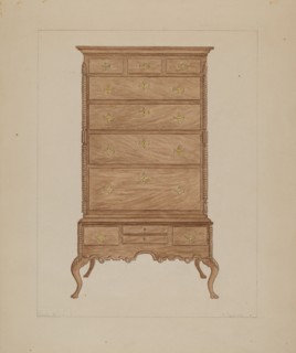 Highboy, 1935/1942. Creator: Frederick Jackson.