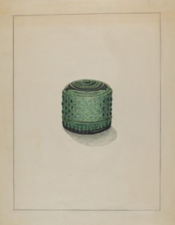 Inkwell, c. 1936. Creator: Nicholas Amantea.