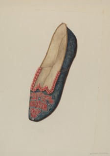 Evening Slipper, c. 1937. Creator: William Kieckhofel.