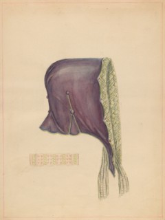 Bonnet, c. 1937. Creator: Fanchon Larzelere.