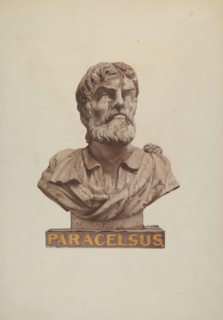 Bust of Paracelsus, c. 1938. Creator: Joseph Goldberg.