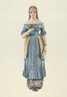 Figurehead, c. 1938. Creator: Joseph Goldberg.