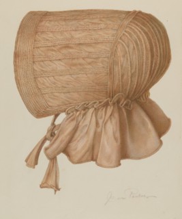 Sun Bonnet, c. 1939. Creator: Cora Parker.