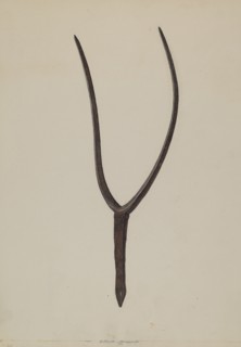 Hay Fork, 1938. Creator: Albert Geuppert.