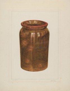 Preserving Jar, 1938. Creator: Frank J Mace.