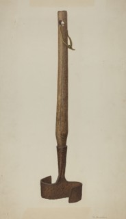 Pa. German Meat Chopper, 1935/1942. Creator: Nicholas Amantea.