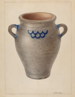 Crock, c. 1936. Creator: Nicholas Amantea.