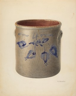 Crock, c. 1938. Creator: Nicholas Amantea.