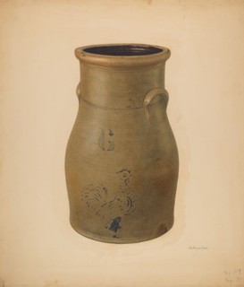 Churn, c. 1938. Creator: Nicholas Amantea.