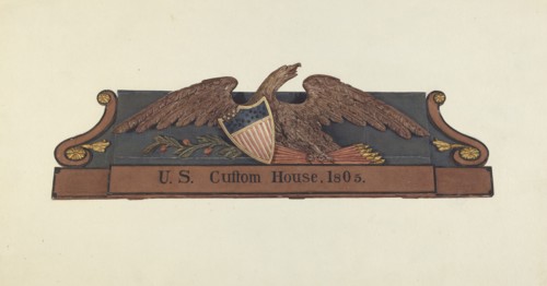 Eagle, c. 1938. Creator: Jane Iverson.