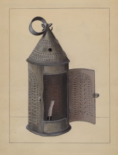 Lantern, 1936. Creator: Holger Hansen.