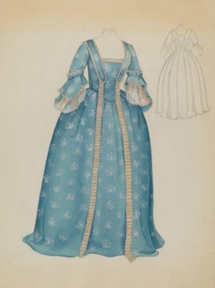 Dress, 1935/1942. Creator: Esther Hansen.