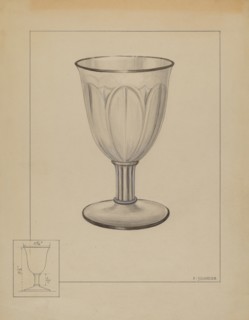 Goblet, c. 1936. Creator: Philip Johnson.