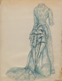 Dress, c. 1936. Creator: Fanchon Larzelere.