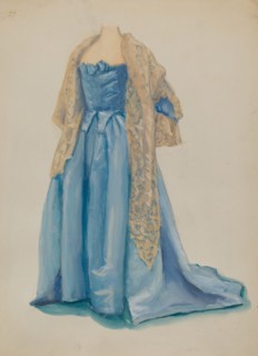Dress, c. 1936. Creator: Marie Mitchell.