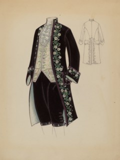 Man's Court Costume, c. 1936. Creator: Marie Mitchell.