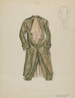 Man's Suit, c. 1937. Creator: Mary E Humes.