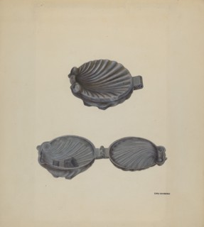 Ice Cream Mold, c. 1941. Creator: Chris Makrenos.