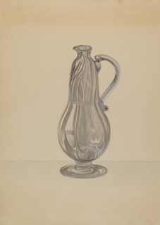 Pitcher, 1935/1942. Creator: Gertrude Lemberg.