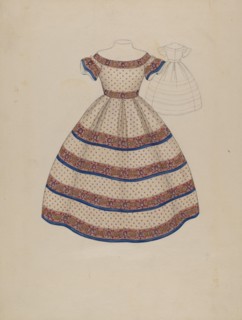 Child's Dress, c. 1936. Creator: Melita Hofmann.