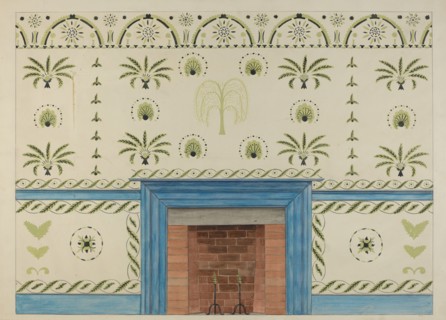 Wall Stencil, c. 1936. Creator: Ray Holden.