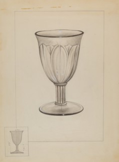 Goblet, c. 1936. Creator: Philip Johnson.