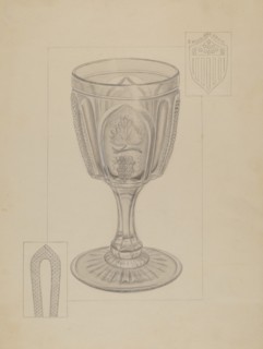 Goblet, c. 1936. Creator: Gertrude Lemberg.