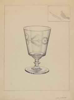 Goblet, c. 1937. Creator: Charles Garjian.