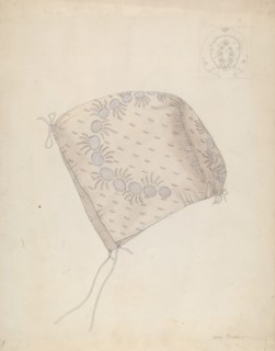 Baby's Cap, c. 1937. Creator: Mary E Humes.