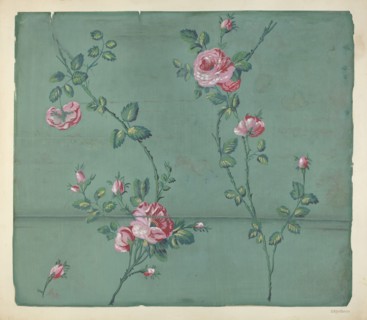 Wall Paper, c. 1939. Creator: Holger Hansen.