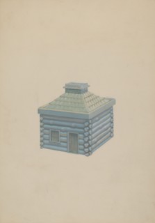 Box (Log Cabin), c. 1939. Creator: Henry Moran.