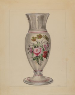Vase, c. 1940. Creator: Gertrude Lemberg.