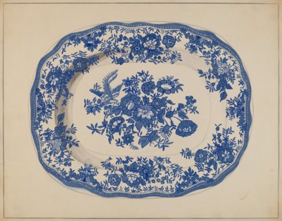 Plate, probably 1937. Creator: Katherine Hastings.