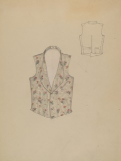 Waistcoat, c. 1936. Creator: Dorothy Gernon.