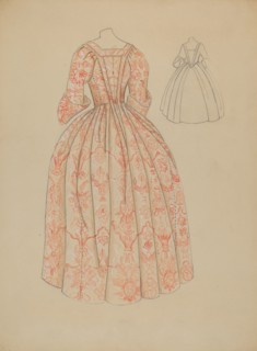 Dress, c. 1936. Creator: Dorothy Gernon.