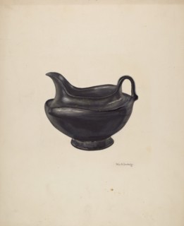 Moravian Pitcher, 1938. Creator: William Ludwig.