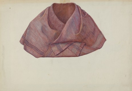 Shaker Kerchief, c. 1936. Creator: Helen E. Gilman.