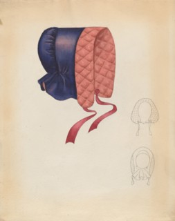 Bonnet, c. 1937. Creator: Dorothy Gernon.
