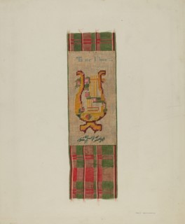 Bookmark, c. 1938. Creator: Fred Hassebrock.