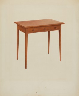 Shaker Table, c. 1938. Creator: John W Kelleher.